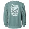 Unisex Midweight Pigment-Dyed Crewneck Sweatshirt Thumbnail