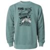 Unisex Midweight Pigment-Dyed Crewneck Sweatshirt Thumbnail