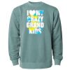 Unisex Midweight Pigment-Dyed Crewneck Sweatshirt Thumbnail