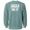 Unisex Midweight Pigment-Dyed Crewneck Sweatshirt Thumbnail