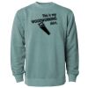 Unisex Midweight Pigment-Dyed Crewneck Sweatshirt Thumbnail