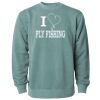 Unisex Midweight Pigment-Dyed Crewneck Sweatshirt Thumbnail