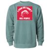 Unisex Midweight Pigment-Dyed Crewneck Sweatshirt Thumbnail