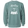 Unisex Midweight Pigment-Dyed Crewneck Sweatshirt Thumbnail