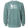 Unisex Midweight Pigment-Dyed Crewneck Sweatshirt Thumbnail