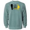 Unisex Midweight Pigment-Dyed Crewneck Sweatshirt Thumbnail