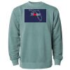 Unisex Midweight Pigment-Dyed Crewneck Sweatshirt Thumbnail