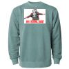 Unisex Midweight Pigment-Dyed Crewneck Sweatshirt Thumbnail