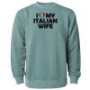 Unisex Midweight Pigment-Dyed Crewneck Sweatshirt Thumbnail