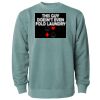 Unisex Midweight Pigment-Dyed Crewneck Sweatshirt Thumbnail