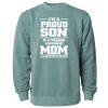 Unisex Midweight Pigment-Dyed Crewneck Sweatshirt Thumbnail