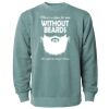 Unisex Midweight Pigment-Dyed Crewneck Sweatshirt Thumbnail