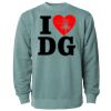 Unisex Midweight Pigment-Dyed Crewneck Sweatshirt Thumbnail