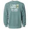 Unisex Midweight Pigment-Dyed Crewneck Sweatshirt Thumbnail