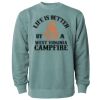 Unisex Midweight Pigment-Dyed Crewneck Sweatshirt Thumbnail