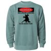 Unisex Midweight Pigment-Dyed Crewneck Sweatshirt Thumbnail