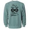 Unisex Midweight Pigment-Dyed Crewneck Sweatshirt Thumbnail