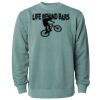 Unisex Midweight Pigment-Dyed Crewneck Sweatshirt Thumbnail