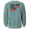 Unisex Midweight Pigment-Dyed Crewneck Sweatshirt Thumbnail