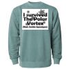 Unisex Midweight Pigment-Dyed Crewneck Sweatshirt Thumbnail