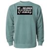 Unisex Midweight Pigment-Dyed Crewneck Sweatshirt Thumbnail