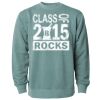 Unisex Midweight Pigment-Dyed Crewneck Sweatshirt Thumbnail