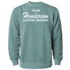 Unisex Midweight Pigment-Dyed Crewneck Sweatshirt Thumbnail