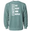 Unisex Midweight Pigment-Dyed Crewneck Sweatshirt Thumbnail