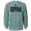 Unisex Midweight Pigment-Dyed Crewneck Sweatshirt Thumbnail