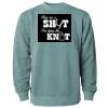 Unisex Midweight Pigment-Dyed Crewneck Sweatshirt Thumbnail