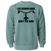 Unisex Midweight Pigment-Dyed Crewneck Sweatshirt Thumbnail