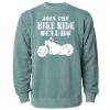 Unisex Midweight Pigment-Dyed Crewneck Sweatshirt Thumbnail