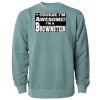 Unisex Midweight Pigment-Dyed Crewneck Sweatshirt Thumbnail