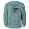 Unisex Midweight Pigment-Dyed Crewneck Sweatshirt Thumbnail