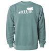 Unisex Midweight Pigment-Dyed Crewneck Sweatshirt Thumbnail