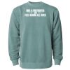 Unisex Midweight Pigment-Dyed Crewneck Sweatshirt Thumbnail