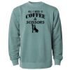 Unisex Midweight Pigment-Dyed Crewneck Sweatshirt Thumbnail