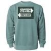 Unisex Midweight Pigment-Dyed Crewneck Sweatshirt Thumbnail