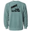 Unisex Midweight Pigment-Dyed Crewneck Sweatshirt Thumbnail