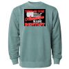 Unisex Midweight Pigment-Dyed Crewneck Sweatshirt Thumbnail