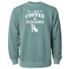 Unisex Midweight Pigment-Dyed Crewneck Sweatshirt Thumbnail