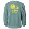 Unisex Midweight Pigment-Dyed Crewneck Sweatshirt Thumbnail