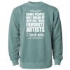 Unisex Midweight Pigment-Dyed Crewneck Sweatshirt Thumbnail