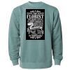 Unisex Midweight Pigment-Dyed Crewneck Sweatshirt Thumbnail