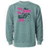 Unisex Midweight Pigment-Dyed Crewneck Sweatshirt Thumbnail