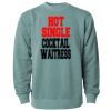 Unisex Midweight Pigment-Dyed Crewneck Sweatshirt Thumbnail