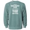 Unisex Midweight Pigment-Dyed Crewneck Sweatshirt Thumbnail