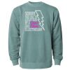 Unisex Midweight Pigment-Dyed Crewneck Sweatshirt Thumbnail