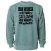 Unisex Midweight Pigment-Dyed Crewneck Sweatshirt Thumbnail