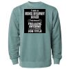 Unisex Midweight Pigment-Dyed Crewneck Sweatshirt Thumbnail